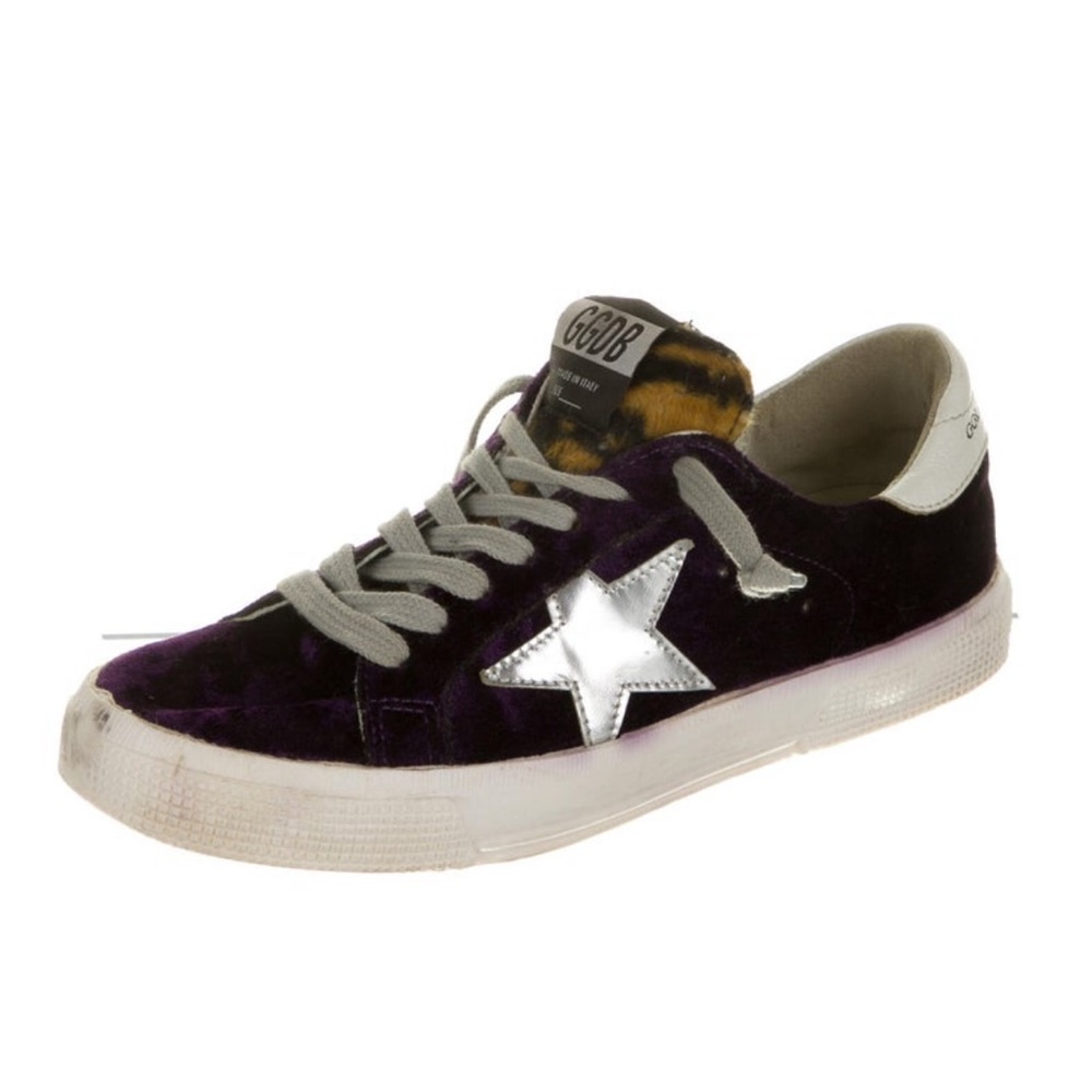 LIGHTLY WORN! Golden Goose May Low Top Sneakers